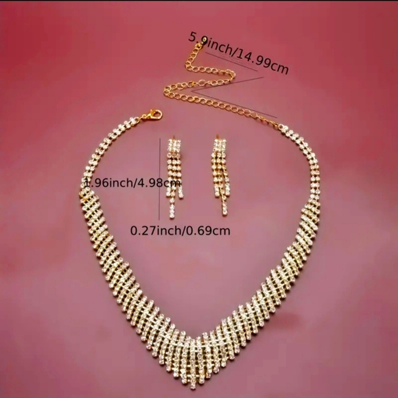 Necklace set 18k Gold plated - Picture 5 of 5